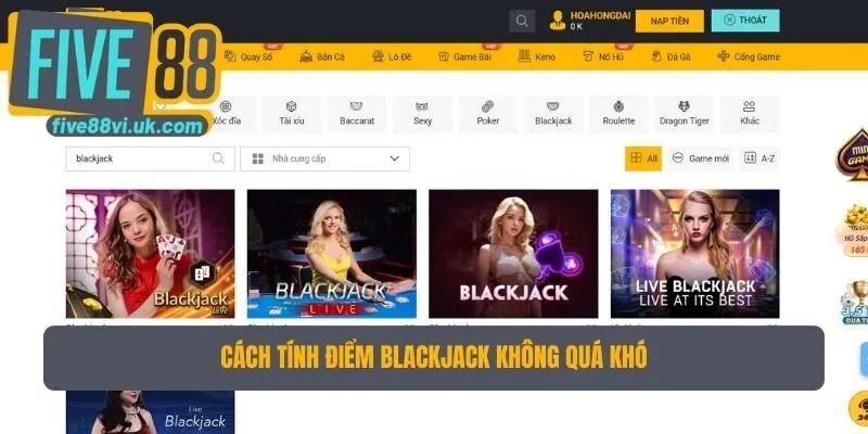 Cách tính điểm blackjack không quá khó Cách tính điểm blackjack không quá khó